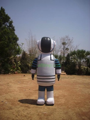 infaltable costume custom shaped robot inflatable